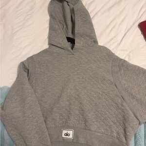 ALO Yoga Gray Hoodie